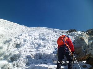 Climbing Beautiful Mountain