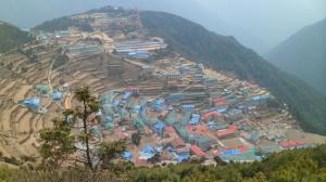 Namche bhajar 2nd day form lukla airport